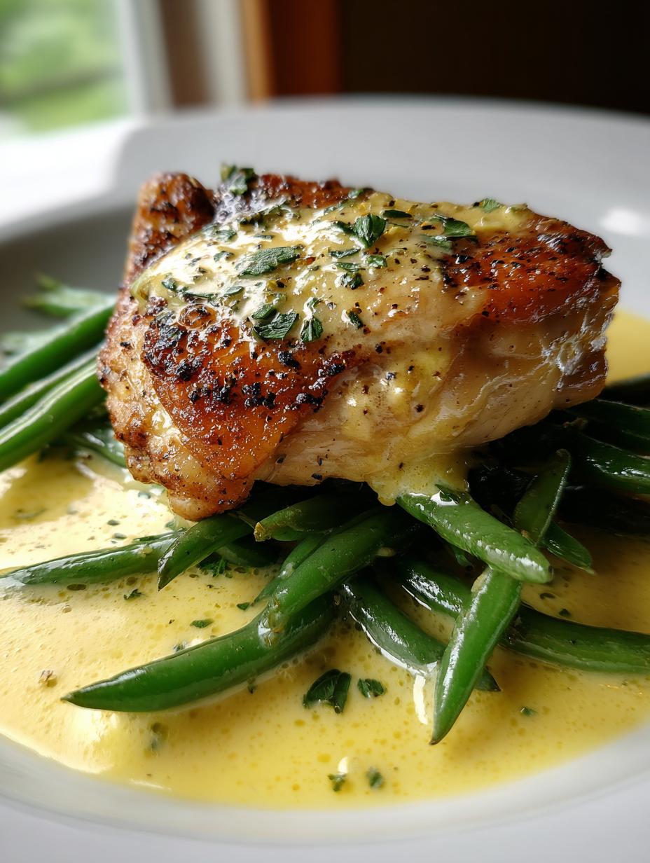 Amazing 30-min Lemon Garlic Butter Chicken Thighs 5 Lemon Garlic Butter Chicken Thighs with Green Beans - detail 2