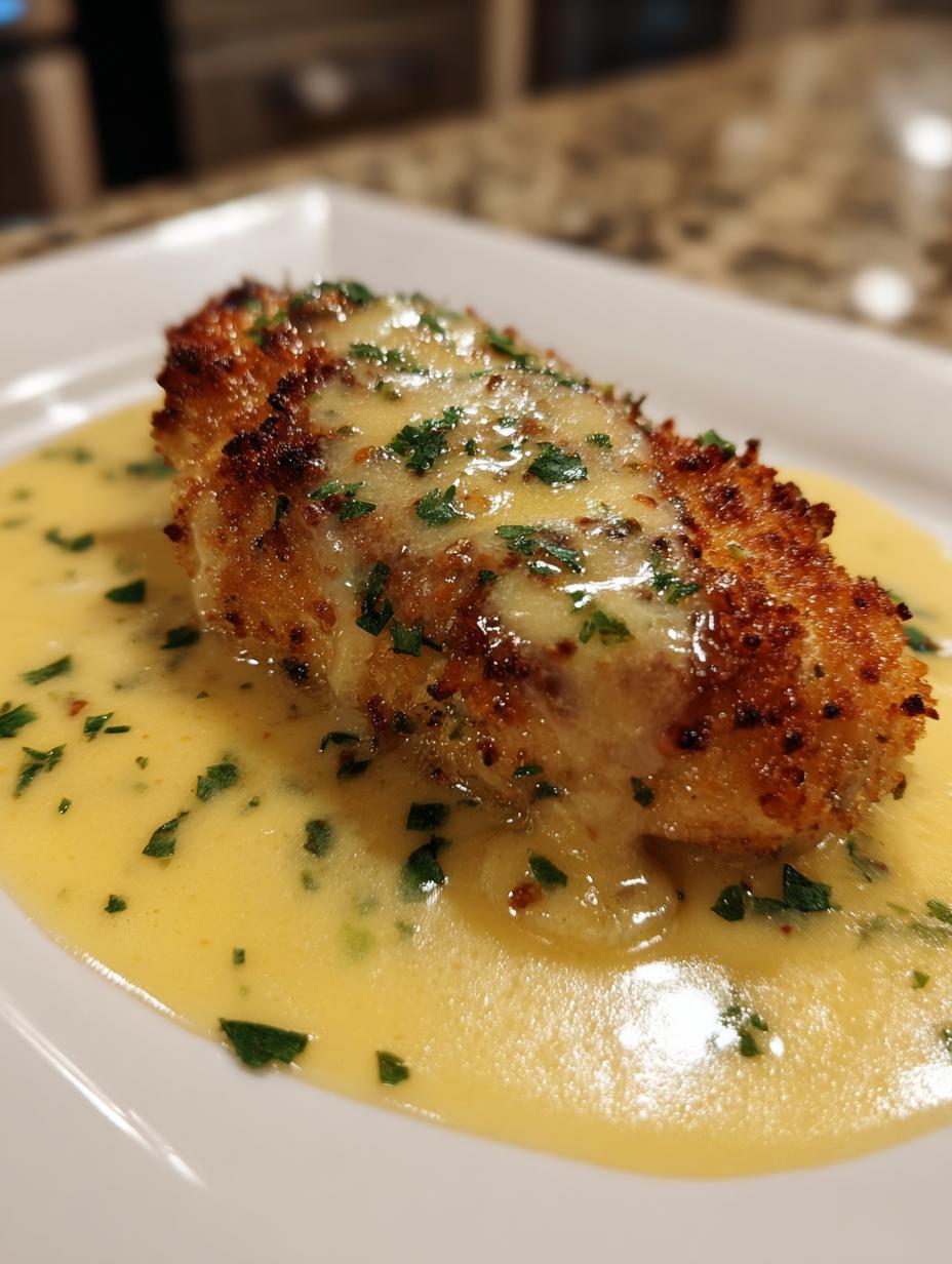 Amazing 4 Ingredient Lemon Pecorino Crusted Chicken 5 Lemon Pecorino Crusted Chicken with Creamy Sauce - detail 2