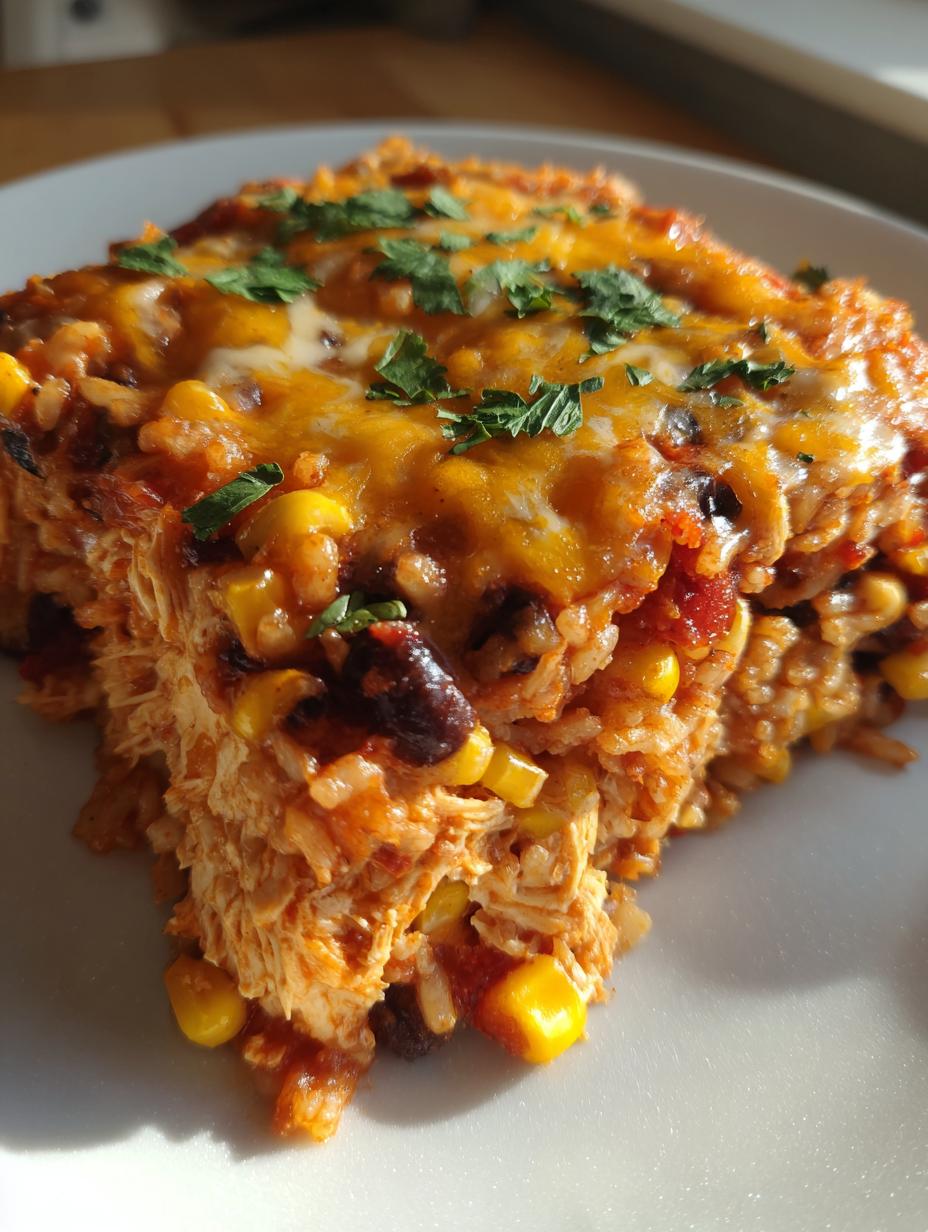 Mexican Chicken and Rice Casserole: 1 Great Dish 5 Mexican Chicken and Rice Casserole - detail 2