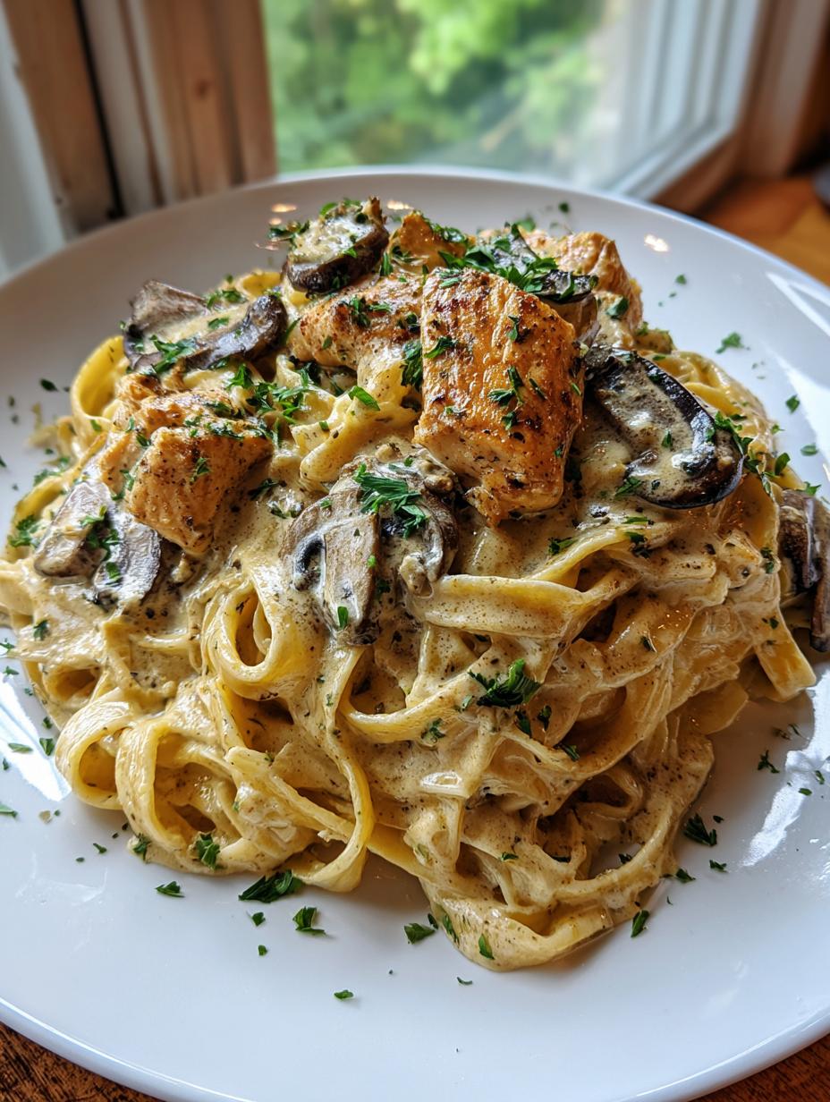 Fabulous 1 Pot Creamy Chicken Mushroom Pasta Joy 5 One Pot Creamy Chicken Mushroom Pasta - detail 2