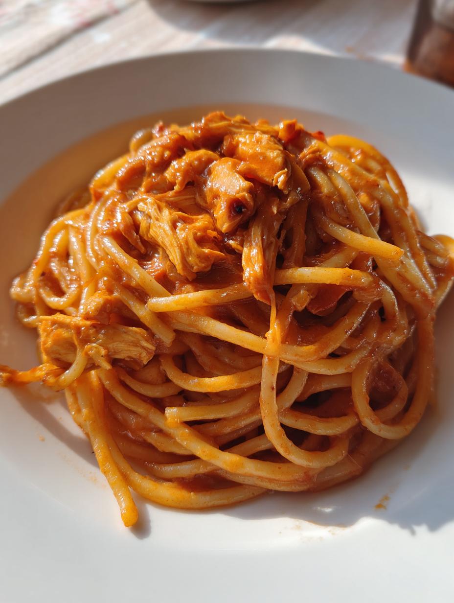 7-Hour Slow Cooker Cheesy Chicken Spaghetti Magic 5 Slow Cooker Cheesy Chicken Spaghetti - detail 2