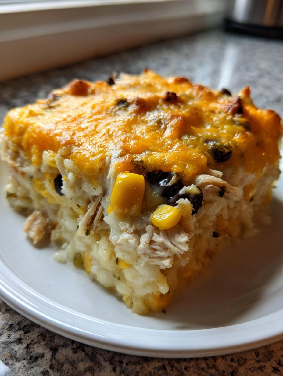 1 Perfect Southwest Chicken and Rice Casserole 5 Southwest Chicken and Rice Casserole - detail 2