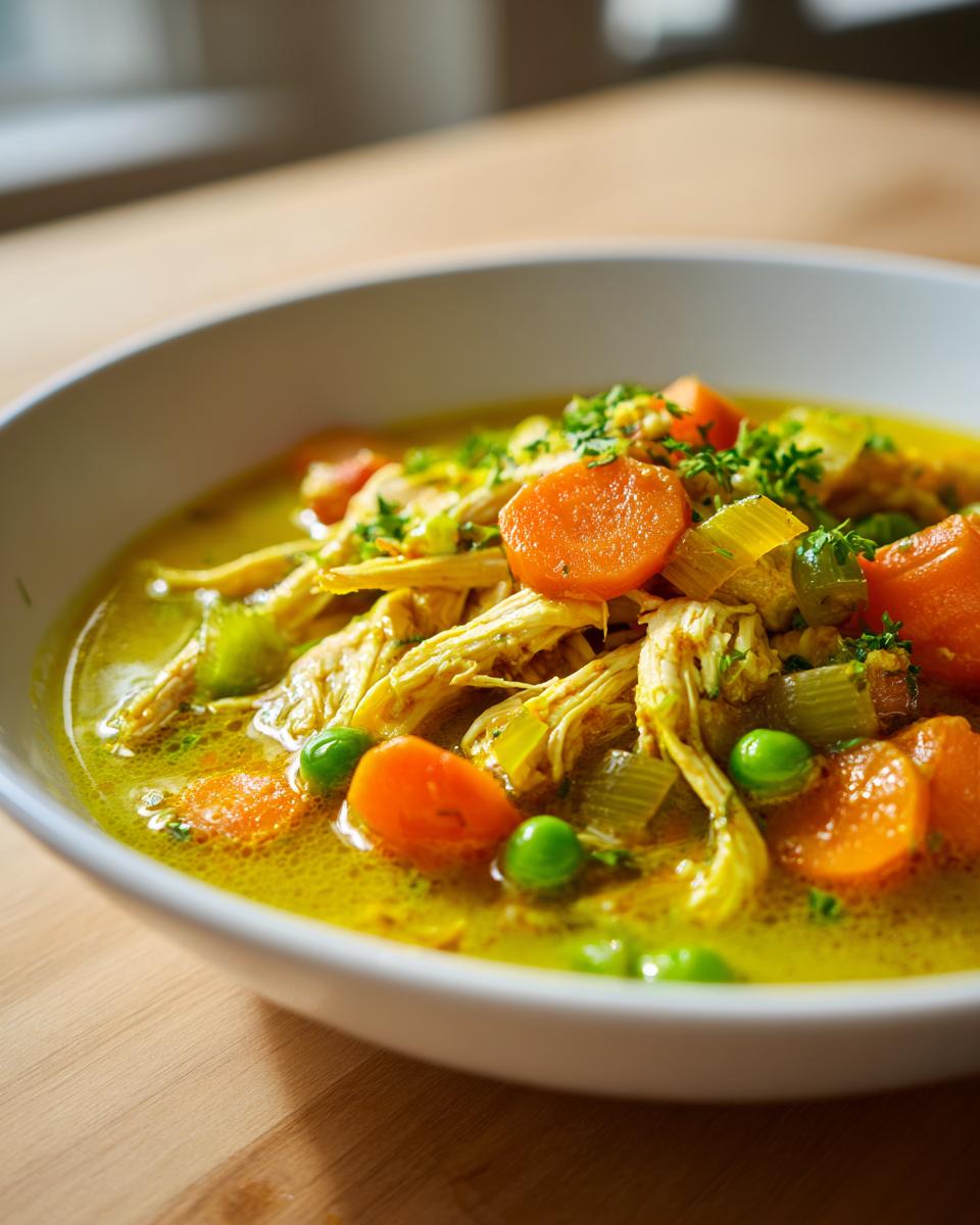 Amazing 45-min Turmeric Chicken Vegetable Soup 4 Turmeric Chicken Vegetable Soup - detail 1