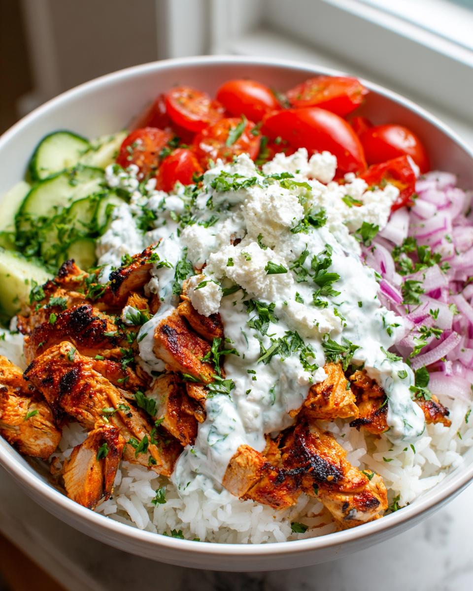 Gyro Rice Recipe Amazing Greek Chicken Gyro Rice Bowls - Recettefx